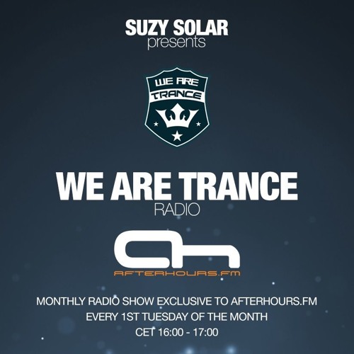 Suzy Solar – We Are Trance Radio 042